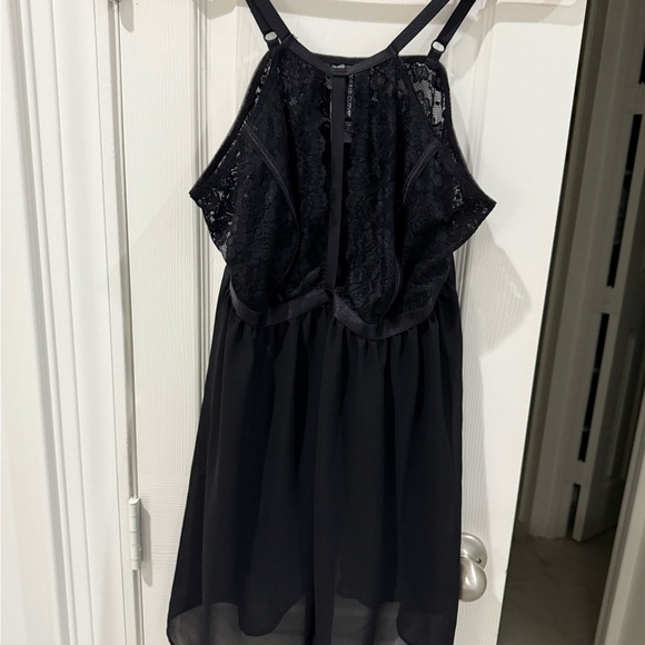 Torrid Black High-Low Babydoll Dress - Picture 5 of 8
